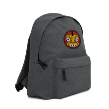 Load image into Gallery viewer, Tikia Face Two Embroidered Backpack