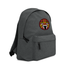 Load image into Gallery viewer, Tiki Face Three Embroidered Backpack