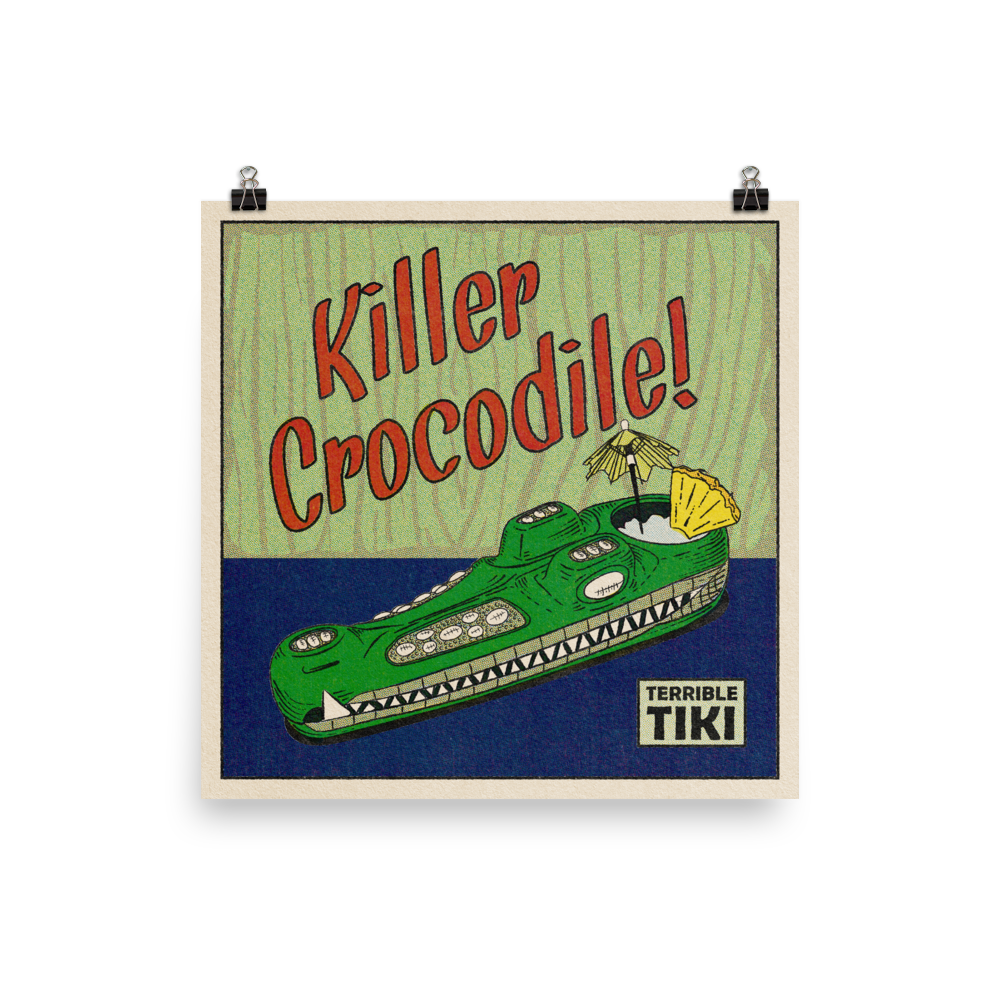 Killer Croc Poster
