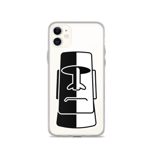 Two Tone Moai iPhone Case