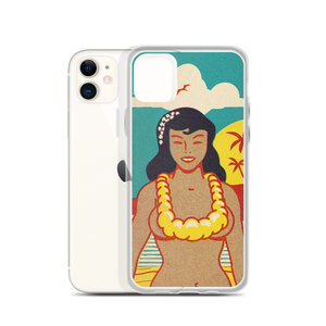Beach Girl iPhone Case