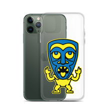 Load image into Gallery viewer, Yellow and Blue Tiki iPhone Case