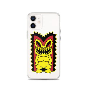 Red and Yellow Tiki iPhone Case