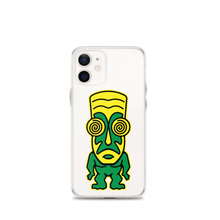 Load image into Gallery viewer, Green and Yellow Tiki iPhone Case