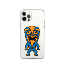 Load image into Gallery viewer, Blue and Orange Tiki iPhone Case