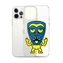 Load image into Gallery viewer, Yellow and Blue Tiki iPhone Case