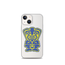 Load image into Gallery viewer, Blue and Yellow Tiki iPhone Case