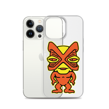 Load image into Gallery viewer, Orange and Yellow Tiki iPhone Case