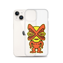 Load image into Gallery viewer, Orange and Yellow Tiki iPhone Case