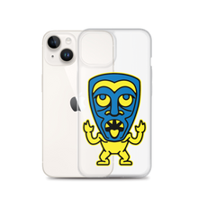 Load image into Gallery viewer, Yellow and Blue Tiki iPhone Case