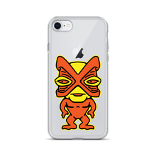Load image into Gallery viewer, Orange and Yellow Tiki iPhone Case