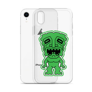 Green Tiki iPhone Case
