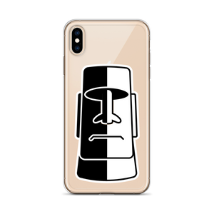 Two Tone Moai iPhone Case