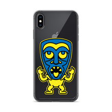 Load image into Gallery viewer, Yellow and Blue Tiki iPhone Case