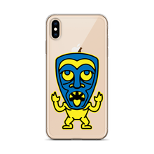 Load image into Gallery viewer, Yellow and Blue Tiki iPhone Case