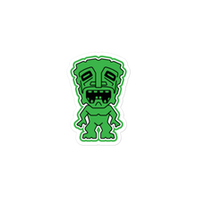 Load image into Gallery viewer, Green Tiki Bubble-free sticker