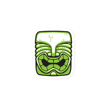 Load image into Gallery viewer, Tiki Head Three Bubble-free stickers
