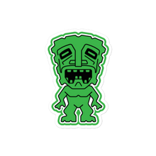 Load image into Gallery viewer, Green Tiki Bubble-free sticker