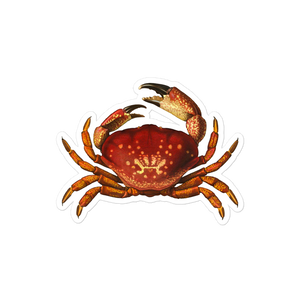 Red Crab Bubble-free stickers