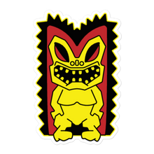 Load image into Gallery viewer, Yellow and Red Tiki Bubble-free stickers