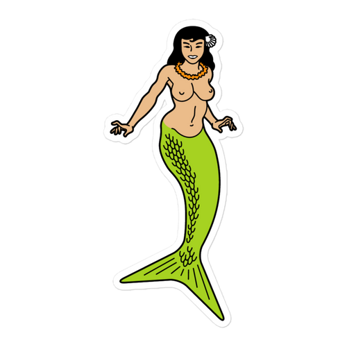 Mermaid Bubble-free sticker