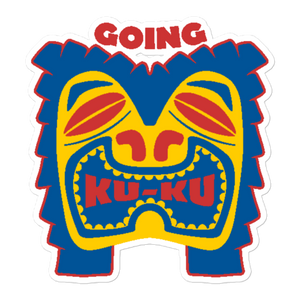 Going Ku-Ku Bubble-free sticker