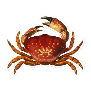 Red Crab Bubble-free stickers