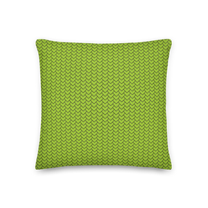 Lime Mermaid Pillow