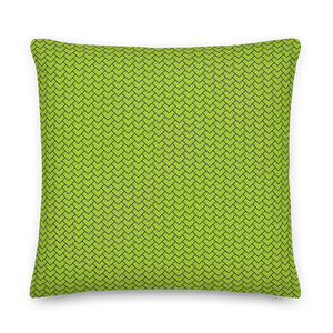 Lime Mermaid Pillow