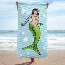 Load image into Gallery viewer, Mermaid Beach Towel