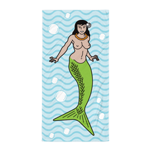 Load image into Gallery viewer, Mermaid Beach Towel