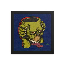 Load image into Gallery viewer, Headache Zombie Framed poster