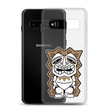 Load image into Gallery viewer, Brown and White Tiki Samsung Case