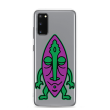 Load image into Gallery viewer, Purple and Green Tiki Samsung Case