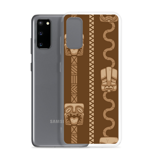 Brown Tiki Samsung Case
