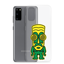 Load image into Gallery viewer, Green and Yellow Tiki Samsung Case