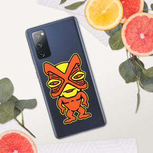 Orange and Yellow Tiki Samsung Case