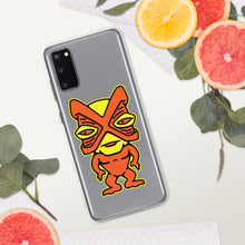 Load image into Gallery viewer, Orange and Yellow Tiki Samsung Case