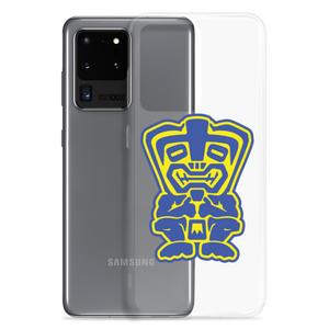 Blue and Yellow Tiki Samsung Case