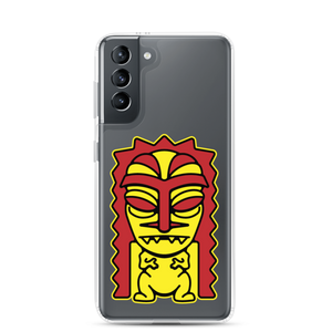 Red and Yellow Tiki Samsung Case