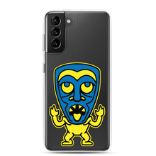 Load image into Gallery viewer, Yellow and Blue Tiki Samsung Case