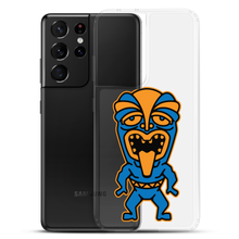 Load image into Gallery viewer, Blue and Orange Tiki Samsung Case