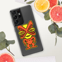 Load image into Gallery viewer, Orange and Yellow Tiki Samsung Case