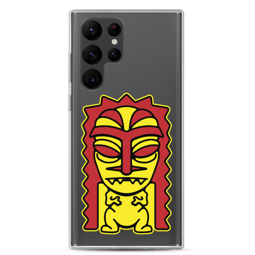 Red and Yellow Tiki Samsung Case