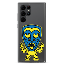 Load image into Gallery viewer, Yellow and Blue Tiki Samsung Case