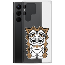 Load image into Gallery viewer, Brown and White Tiki Samsung Case