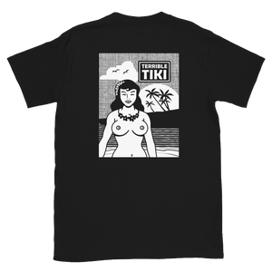 Beach Girl back print T-Shirt