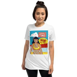 Retro Beach Girl T-shirt