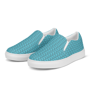 Mermaid Scales Women’s slip-on canvas shoes